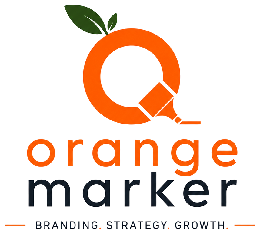 Orange Marker: Branding. Strategy. Growth.